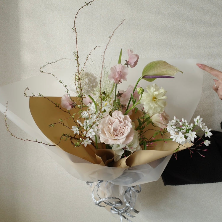 White day bouquet 【¥8,000】