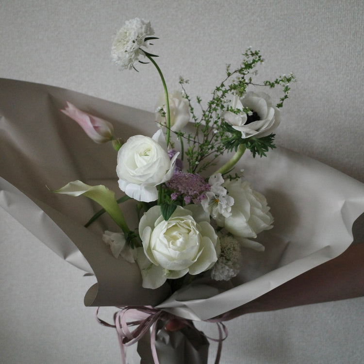 White day bouquet 【¥5,000】